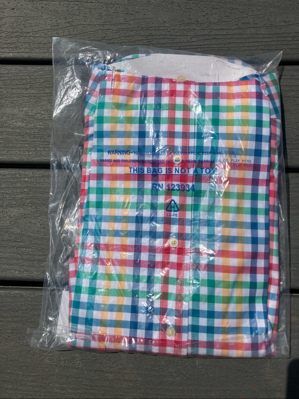 Southern Tide Men's Multi-Color Gingham Button-Down Shirt - Picture 2 of 2
